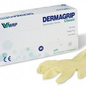 Перчатки DERMAGRIP CLASSIС (текстурир. н-опудр. р-р ХS 50 пар ( 100шт )