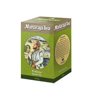 Maharaja Tea Assam TinGree Green Tea 100g / Чай Зеленый Ассам Тингри 100г