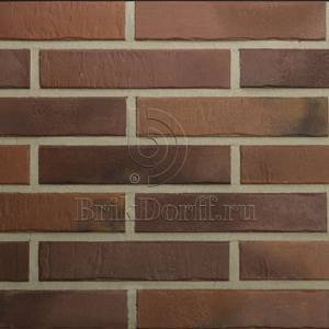 Фасадная ригельная плитка под клинкер Life Brick Лонг 635, 430x52x15 мм
