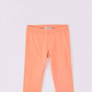 Plain 3/4 leggings Light orange