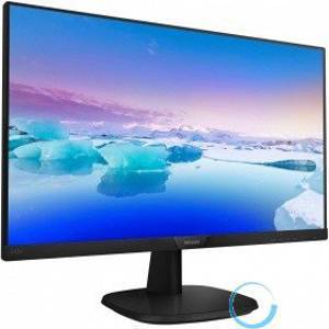 Монитор LCD PHILIPS 23.8" 243V7QDSB (00/01) черный IPS 1920x1080 5ms 178/178 250cd 10M:1 D-Sub DVI HDMI