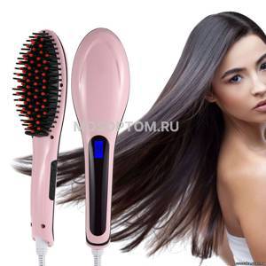 Электрическая расческа-выпрямитель Fast Hair Straightener оптом