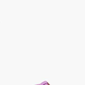 Фиолетовые женские мюли из велюра