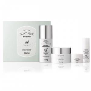 Набор ухаживающих средств для лица с козьим молоком LLang Goat Milk Ideal Skin Master Set