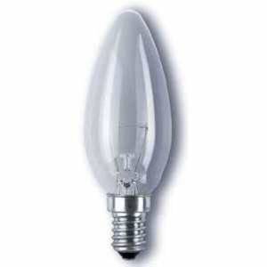 Купить лампы накаливания osram | Osram Glühlampe Kerze 60W E14 klar VPE = 10 Stück