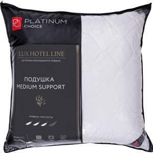 Подушка PLATINUM CHOICE Medium Support 70х70см, Арт. ПPCH70, Россия