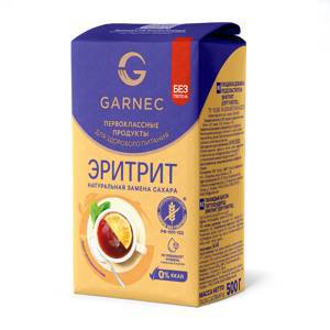 Подсластитель эритрит "Garnec", 500 г