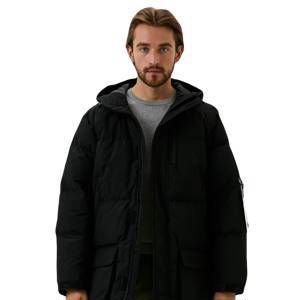 Куртка Alpha Industries Long Puffer Parka Black (Черная)