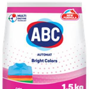 Порошок для стирки белья ABC цветной 1.5KG x 12