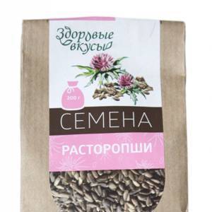 Семена расторопши 200г Вкусы Здоровья