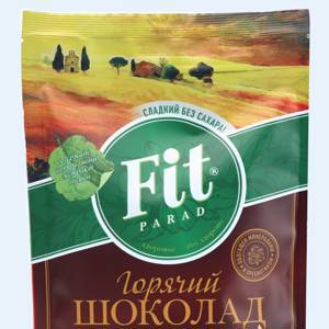 Горячий шоколад Fit Parad со вкусом ванили 200гр