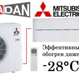 Тепловой насос Mitsubishi Electric тип воздух-воздух серии Premium Zubadan MSZ-LN50VGW / MUZ-LN50VGHZ (белый)