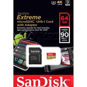 Купить Карта памяти MicroSD 4K 64gb 90Mb\s