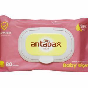 Универсальные детские влажные салфетки без отдушки Antabax