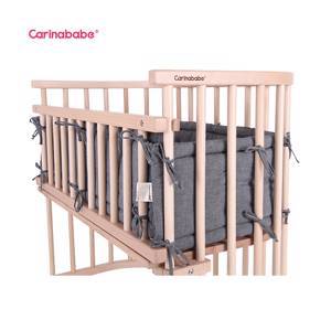 Carinababe кровать для младенца кровать вокруг высококлассные все хлопчатобумажная ткань