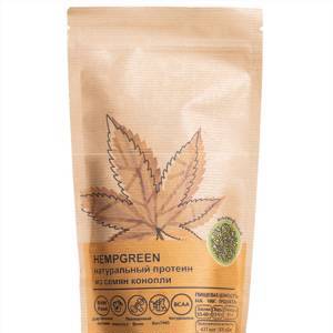 Натуральный белок из семян конопли HempGreen 250 гр.