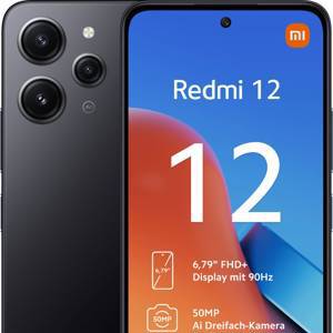 XIAOMI Redmi 12 128 GB Midnight Black Dual SIM