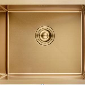 Мойка для кухни Gerhans RK35043G PVD матовое золото