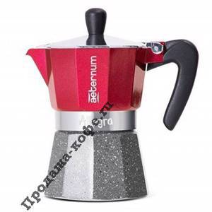 Гейзерная кофеварка Bialetti Aeternum Allegra Petra Rouge (3 чашки)