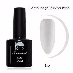 Базовое камуфлирующее покрытие для гель-лака LUNA LINE Camouflage Rubber (10 ml) №2