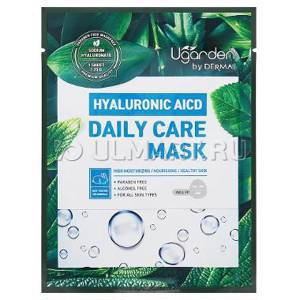 Тканевая маска для ежедневного ухода Ugarden c гиалуроновой кислотой