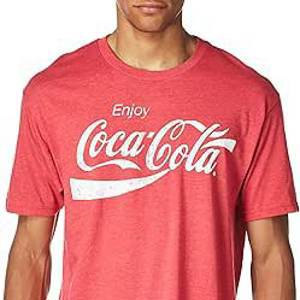 Coca-Cola Men's Coke Classic Vintage Logo T-shirt