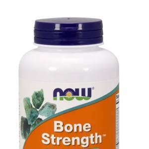 NOW Bone Strength, Крепкие Кости, Минералы и Витамины - 120 капсул