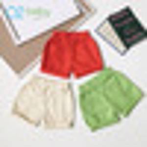 Q2-baby Bulk Buying Casual Comfort 95% Cotton Knee Length Children Baby Pants