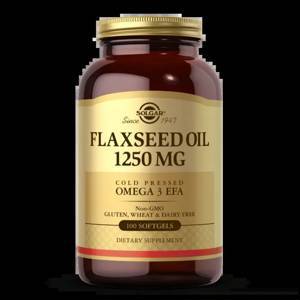 Solgar flaxseed oil 1250 mg 100 softgels