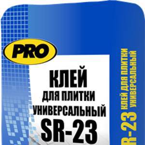 SR-23 "PRO" Клей для плитки универсальный водостойкий (25кг)