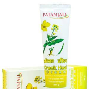 Крем для ног заживляющий, 50 г, Патанджали; Crack Heal Cream, 50 g, Patanjali