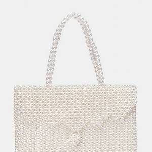 Faux Pearl Evening Handbag