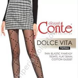 Dolce Vita, Conte, колготки женские (Nero, 5)