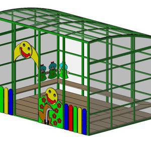 Веранда "Колобок" 5000х4000 (84/2)