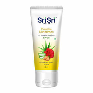 Солнцезащитный крем SPF 30 (60 мл), Protecting Sunscreen Cream, произв. Sri Sri Tattva