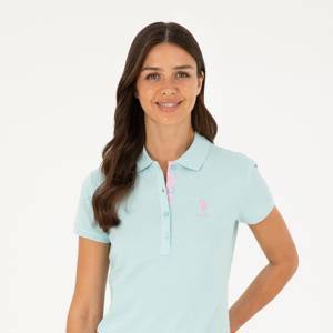 Kadın Su Yeşili Basic Tişört