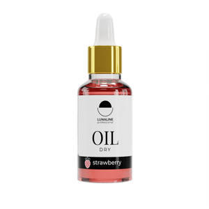 Сухое укрепляющее масло для ногтей LunaLine Oil Strawberry (g)