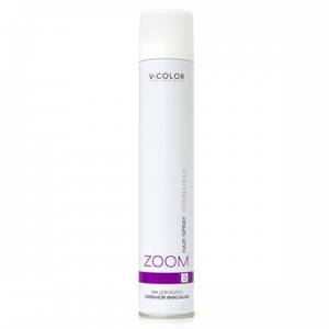 V-COLOR ZOOM Лак для волос сильной фиксации Hair Spray Strog Hold 3 400мл.