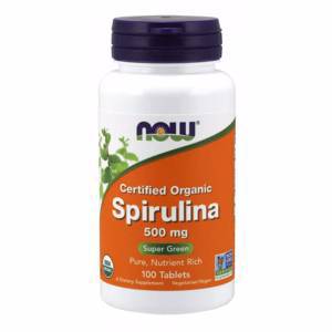 NOW Spirulina – таблетки Спирулина - БАД