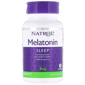 Natrol Melatonine 3 мг 60 таблеток