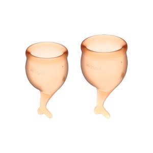 Satisfyer - Менструальные чаши SATISFYER FEEL GOOD MENSTRUAL CUP ORANGE (T360901)