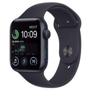 Apple Watch SE 2022 (GPS) 44mm Midnight Aluminum Case with Midnight Sport Band (Темная ночь)