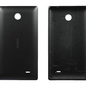 Задняя крышка Nokia X Lumia черная 2 класс