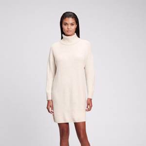 Cozy Turtleneck Sweater Dress