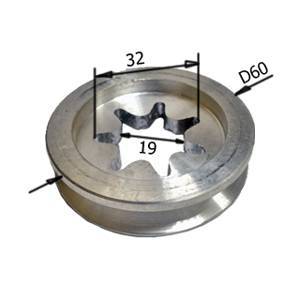 Шкив ведущий к насадкам НК-100,НК-80,УШМ-1 на Stihl 260-270