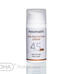 SUN PROTECTION SPF 45, крем солнцезащитный, увлажняющий, водостойкий, заживляющий и успокаивающий, 100 мл, 100 мл