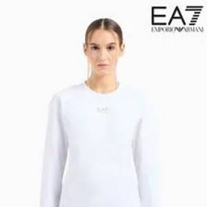 Emporio Armani EA7 Womens Crew Neck Sweatshirt