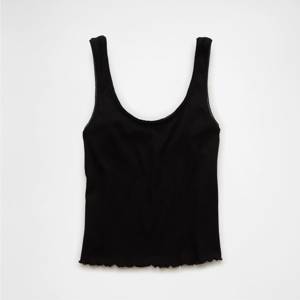 AE Scoop Neck Pointelle Tank Top