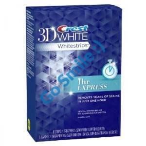 CREST 3D WHITE WHITESTRIPS 1 HOUR EXPRESS 4 ДНЯ