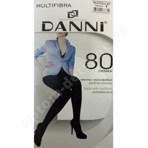 DANNI колготки женские с мультифиброй 80 DEN